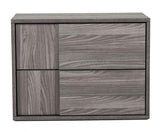 Vig Furniture - Nova Domus Asus Italian Modern Elm Grey Nightstand - Vgacasus-Ns-Gry-3