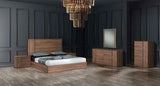 Vig Furniture - Nova Domus Asus - Italian Modern Walnut Bedroom Set - Vgacasus-Set