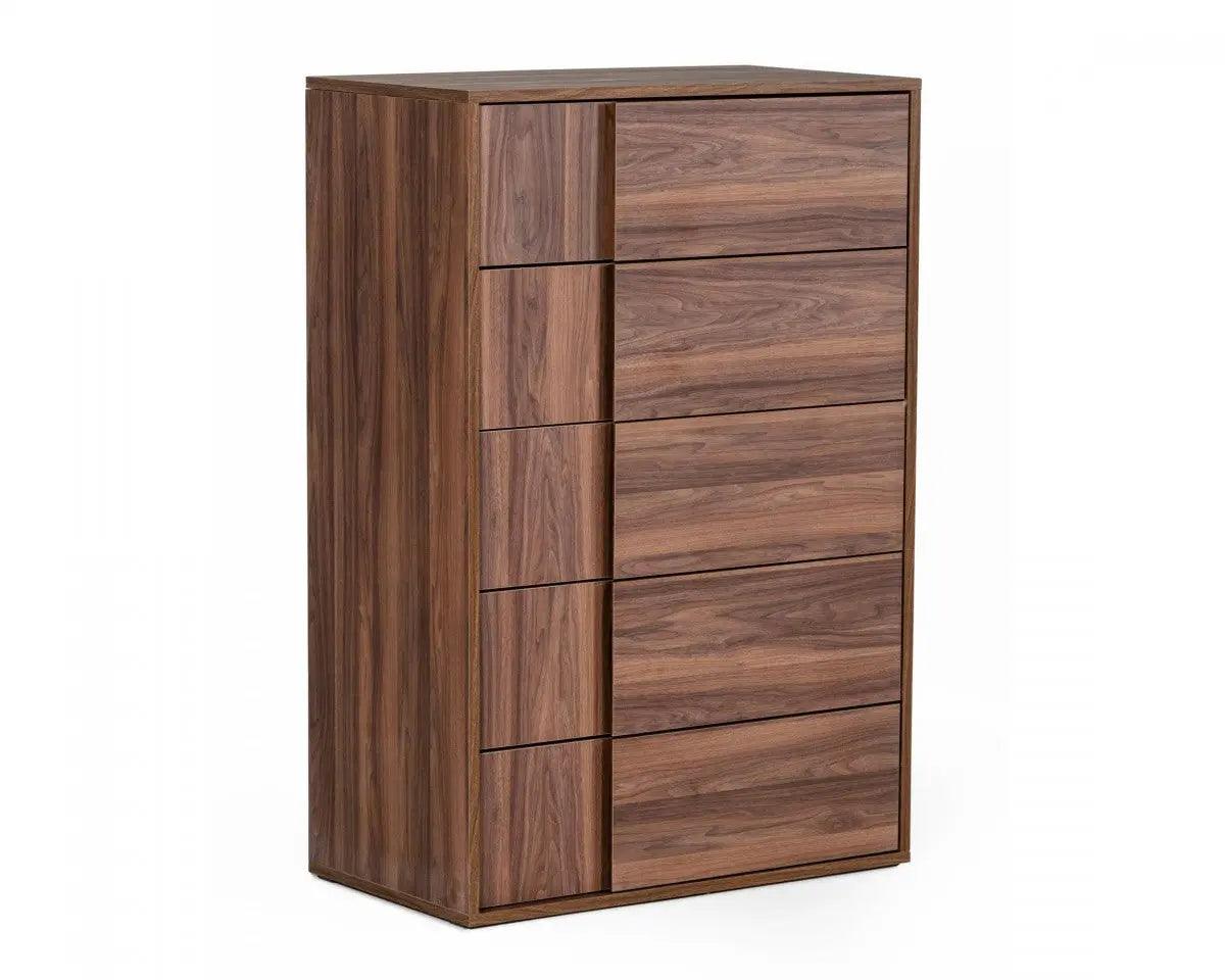 Vig Furniture - Nova Domus Asus - Italian Modern Walnut Chest - Vgacasus-Chest-Wal