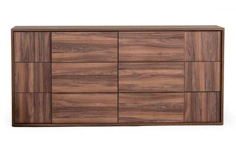 Vig Furniture - Nova Domus Asus - Italian Modern Walnut Dresser - Vgacasus-Drs-Wal