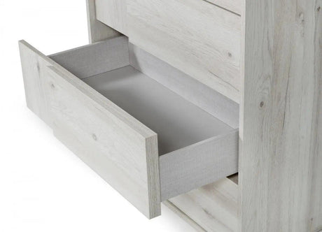 Vig Furniture - Nova Domus Asus - Italian Modern White Washed Oak Chest - Vgacasus-Chest-Ash