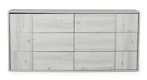 Nova Domus Asus Italian Modern White Washed Oak Dresser Vgacasus-Drs-Ash