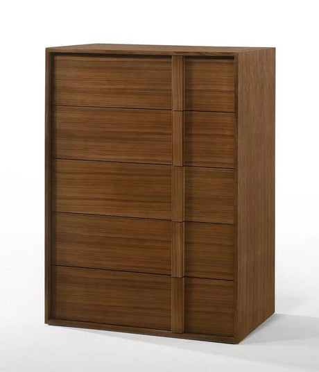 Vig Furniture - Nova Domus Berlin - Modern Walnut Chest - Vgmabr-92-Cst