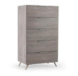 Nova Domus Bronx Italian Modern Faux Concrete & Grey Chest Vgacbronx-Chest