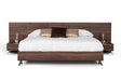 Nova Domus Brooklyn Italian Modern Walnut Bed Vgacbrooklyn-Bed