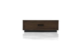 Vig Furniture - Nova Domus Fantasia - Walnut-Dark Grey Bed And Two Nightstands - Vgwdhl-W01-Bed-2Ns