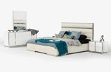 Vig Furniture - Nova Domus Francois Modern White Bedroom Set - Vghb-Francois-Set