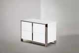 Vig Furniture - Nova Domus Francois Modern White Bedroom Set - Vghb-Francois-Set