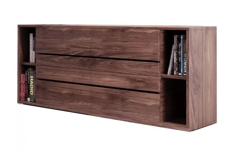 Vig Furniture - Nova Domus Jagger - Modern Walnut Dresser - Vgmabr-55-Wal-Drs