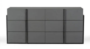 Nova Domus Lucia Italian Modern Elm And Matte Grey Dresser Vgaclucia-Drs-Gry
