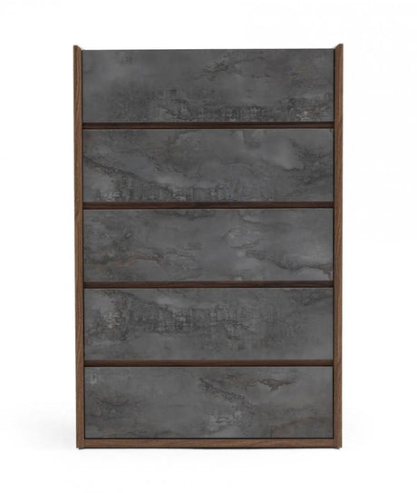 Vig Furniture - Nova Domus Rado Modern Walnut & Stucco Chest - Vgacrado-Chest