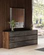 Nova Domus Rado Modern Walnut & Stucco Dresser Vgacrado-Drs