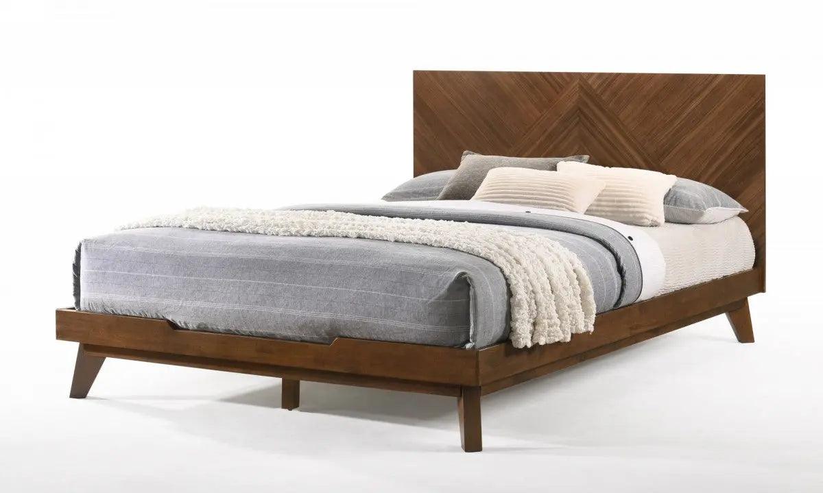 Vig Furniture - Nova Domus Soren - Modern Walnut Bed - Vgmabr-89