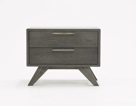 Vig Furniture - Nova Domus Soria Modern Grey Wash Nightstand - Vgmabr-32-Ns-Gry