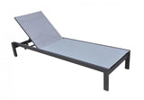 Vig Furniture - Renava Kayak - Modern Charcoal Outdoor Chaise Lounge - Vggeagean-Gry