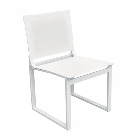 Vig Furniture - Renava Kayak - Modern Outdoor White Dining Chair (Set Of 2) - Vggerh-Agean-Ch-Wht-1