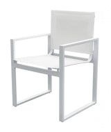 Vig Furniture - Renava Kayak - Modern White Outdoor Dining Armchair (Set Of 2) - Vggerhagean-Wht