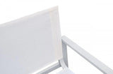 Vig Furniture - Renava Kayak - Modern White Outdoor Dining Armchair (Set Of 2) - Vggerhagean-Wht