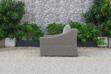 Vig Furniture - Renava Palisades Outdoor Beige Wicker Sofa Set - Vgatrasf-125-Bge