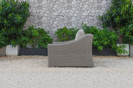 Vig Furniture - Renava Palisades Outdoor Beige Wicker Sofa Set - Vgatrasf-125-Bge