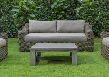 Vig Furniture - Renava Sapelo Outdoor Beige Wicker Sofa Set - Vgatrasf-125-8Mm