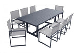 Vig Furniture - Renava Wake - Modern Dark Charcoal Outdoor Dining Table - Vggemontalk-Ch-Gry-2