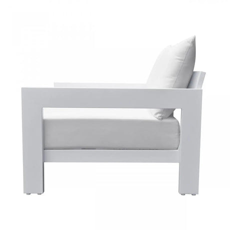 Vig Furniture - Renava Wake - Modern White Outdoor Sofa - Vggemontalk-Wht-S