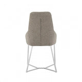 Vig Furniture - Stark Modern Light Grey Fabric Dining Chair (Set Of 2) - Vgewf3209Aa