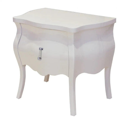 Vig Furniture - Temptation Ophelia Modern Bombay Shape Nightstand - Vgwctem-8C004B