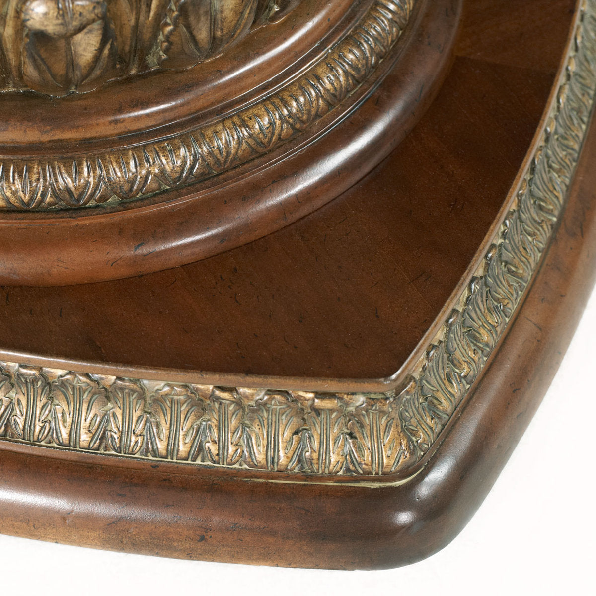 Villa Valencia 13-Piece Rectangular Dining Table Set Classic Chestnut — AICO Furniture - Home Elegance USA