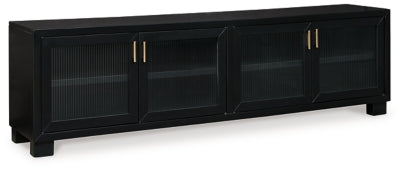 Ashley Black Winbardi Extra Large TV Stand