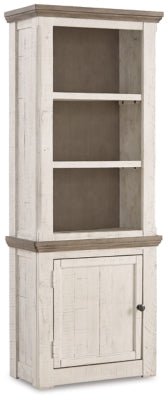 Ashley Two - tone Havalance Left Pier Cabinet - W814 - 33 - Home Elegance USA - 1