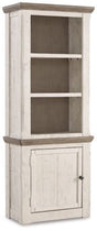 Ashley Two - tone Havalance Left Pier Cabinet | Home Elegance USA