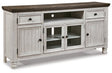 Ashley Two - tone Havalance Extra Large TV Stand | Home Elegance USA