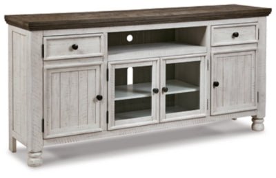 Ashley Two - tone Havalance Extra Large TV Stand - W814 - 68 - Home Elegance USA - 1