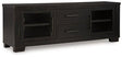 Ashley Black Galliden Extra Large TV Stand | Home Elegance USA