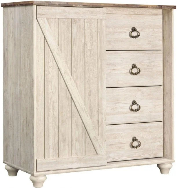 Willowton Casual Dressing Chest in Two-tone Color by Ashley Furniture Ashley Furniture