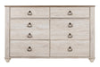 Willowton Casual Youth Dresser in Whitewash by Ashley Furniture Ashley Furniture
