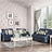Zayla Transitional Chenille Sofa and Loveseat by Furniture of America