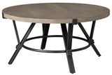 Zontini Contemporary Coffee Table in Light Brown by Ashley Furniture Ashley Furniture