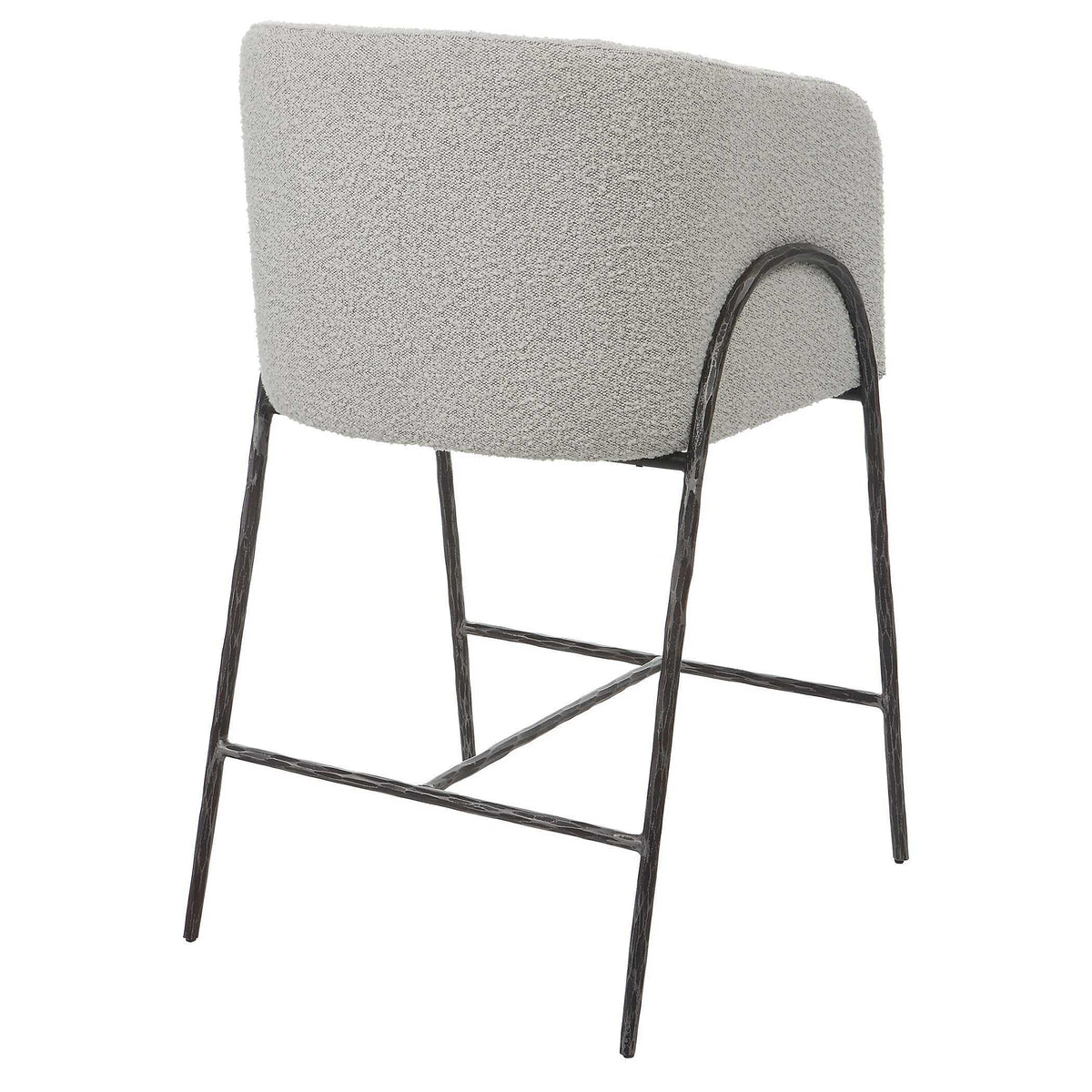 Jacobsen 27" Counter Stool - Light Gray by Uttermost - View 6