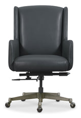 Benito Executive Swivel Tilt Chair - Black by Hooker Furniture - View 7