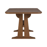Lincoln Rectangular Dining Table - Warm Walnut | Flexsteel