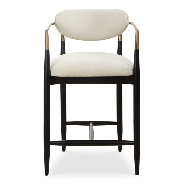 Moxie Counter Stool - Black / White by Uttermost - View 1
