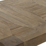 Aldan Reclaimed Dining Table Oak - Light Brown by Uttermost - View 6
