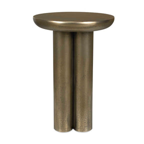 Thorp Outdoor Accent Table Brass - Gold by Uttermost - View 1
