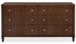 Archives Six-Drawer Dresser - Dark Brown by Hooker Furniture - View 3