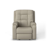 Arlo Transitional Leather Power Recliner | Flexsteel