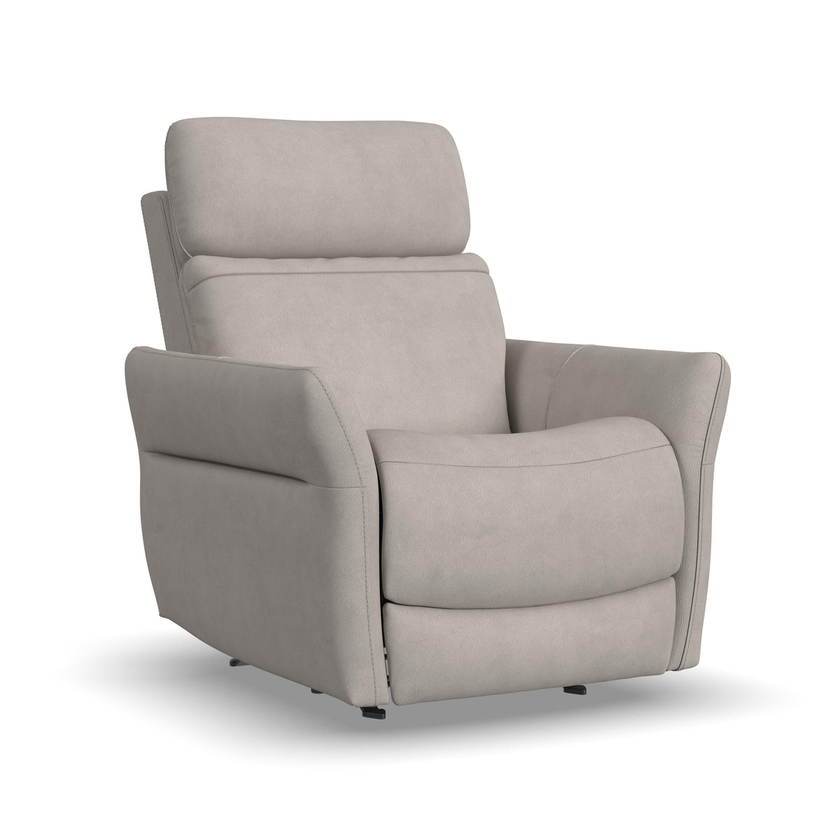 Artemis Power Rocking Recliner With Power Headrest, Lumbar, Heat & Massage - Dove | Flexsteel