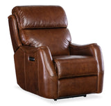 Harlan Zero Gravity Power Recliner With Power Headrest - Dark Brown by Hooker Furniture - View 1